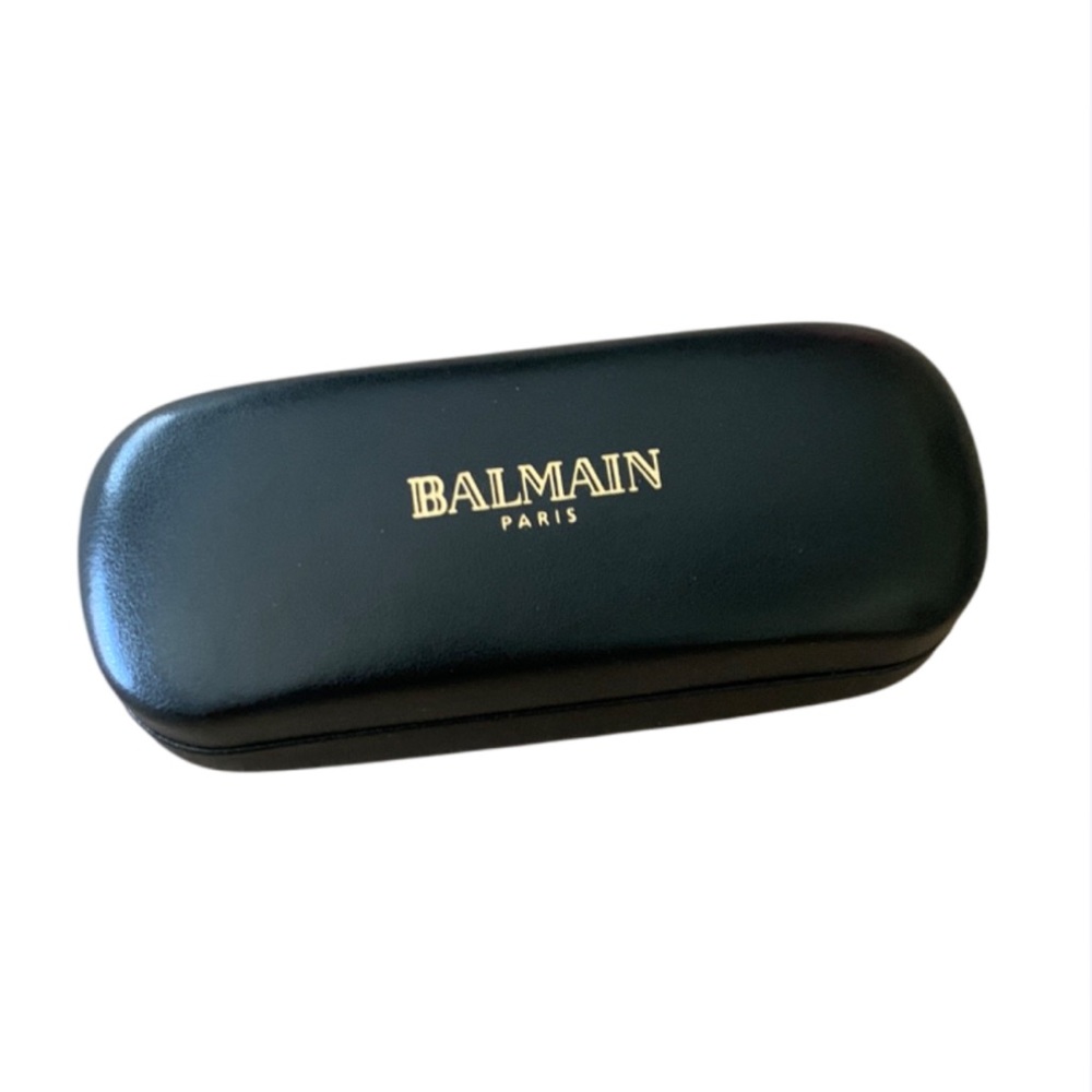 Balmain Black Luxury Glasses Case